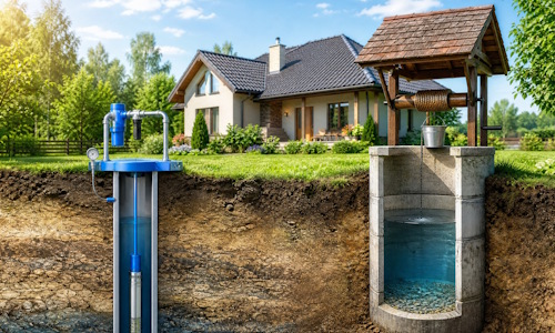 Автономное водоснабжение загородного дома Ахтубинск: скважина или колодец 